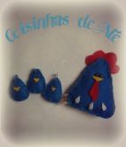 Galinha com pintinhas c/ Pintinhos
